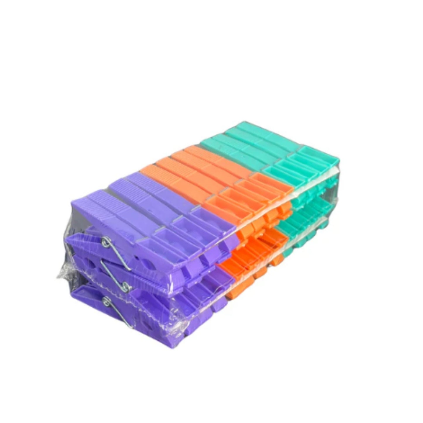 PINZA PARA ROPA DE PLASTICO CON 24 PZAS