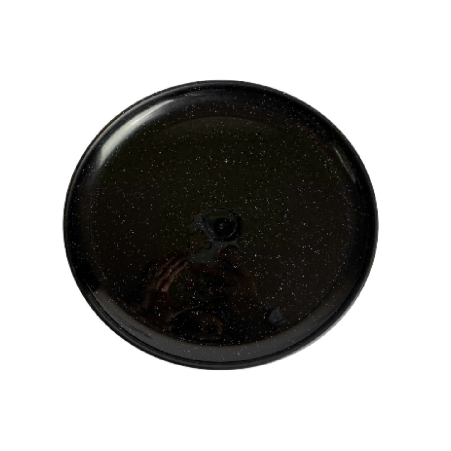 PLATO TRES TOSTADAS PLASTIPELTRE NEGRO E-1706