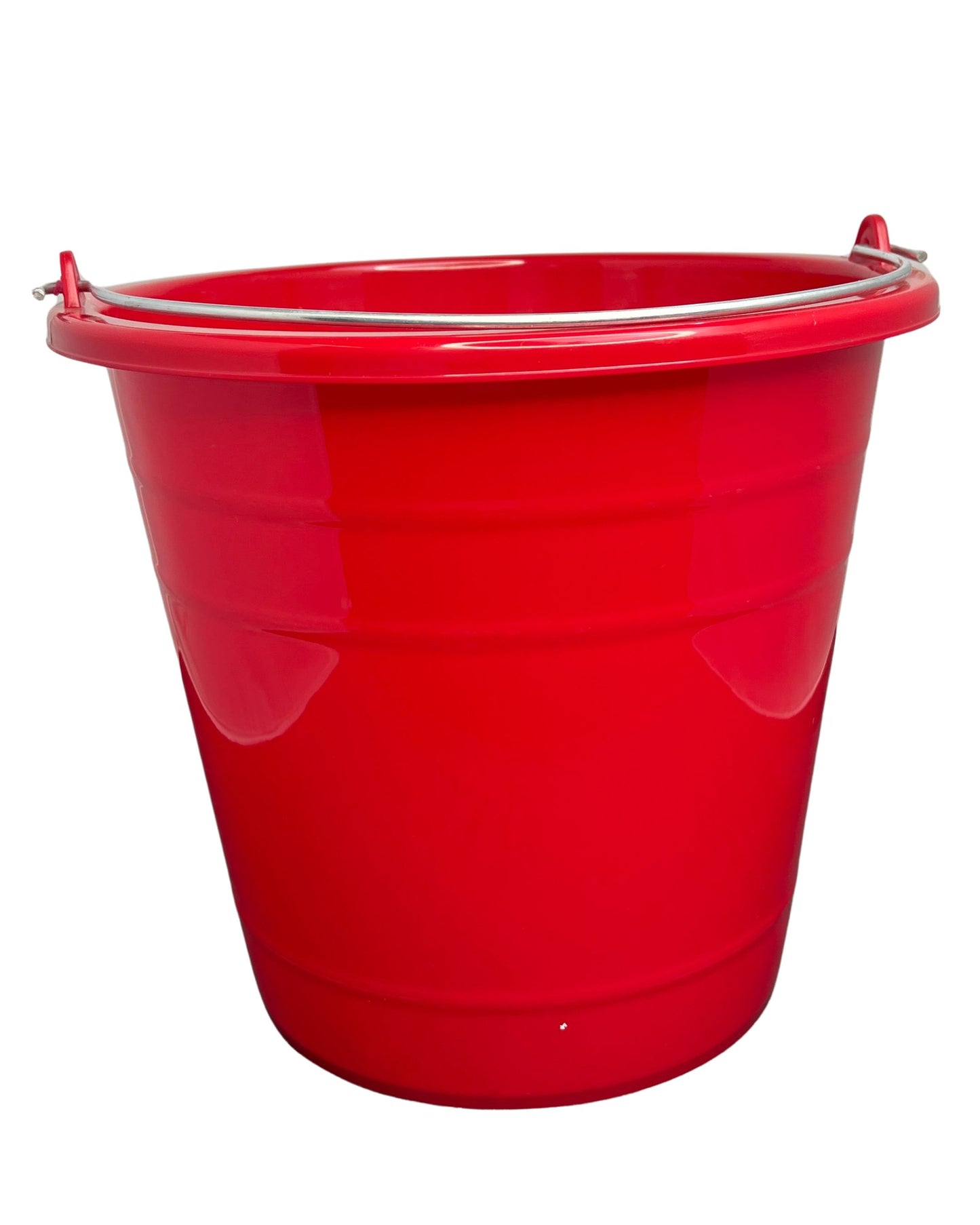 CUBETA PLASTICO 10 LTS. ROJA