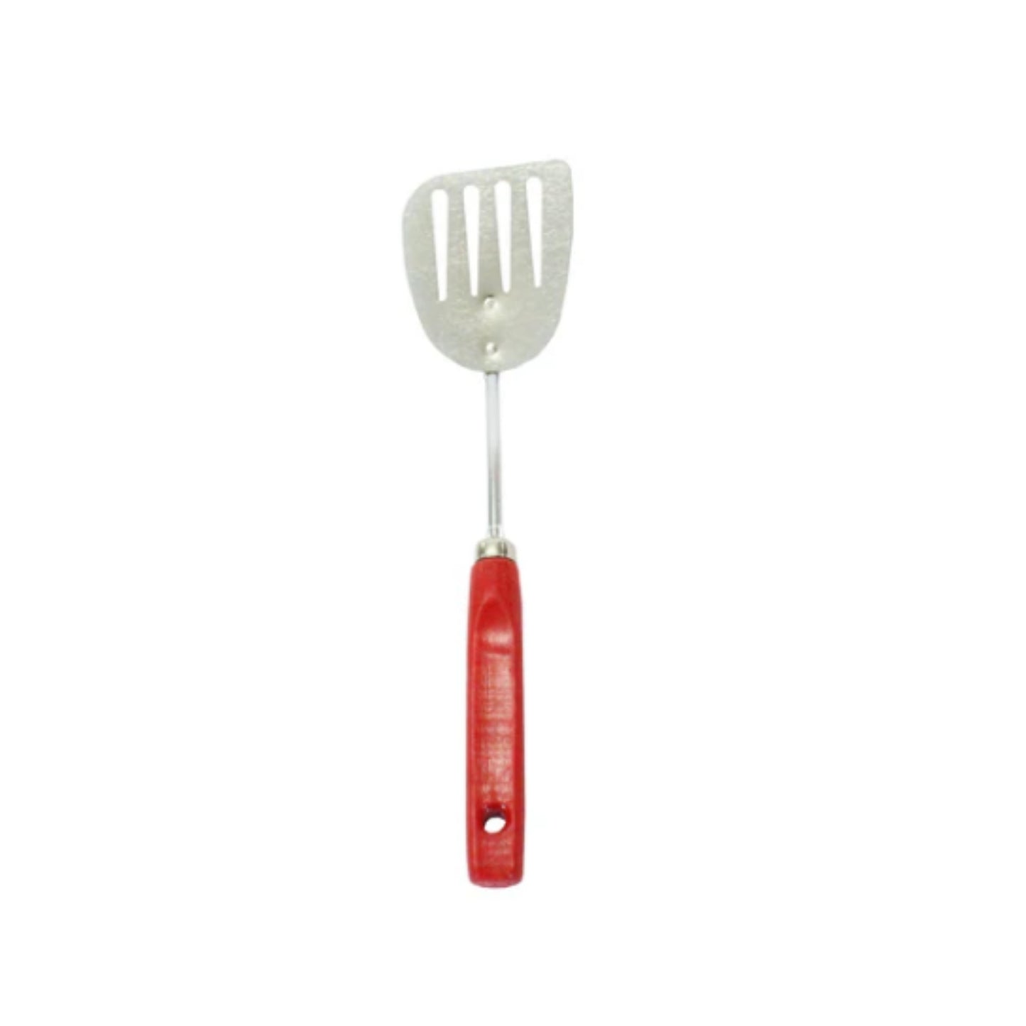 PALA RANURADA MINICORTA M/MADERA MANGO ROJO