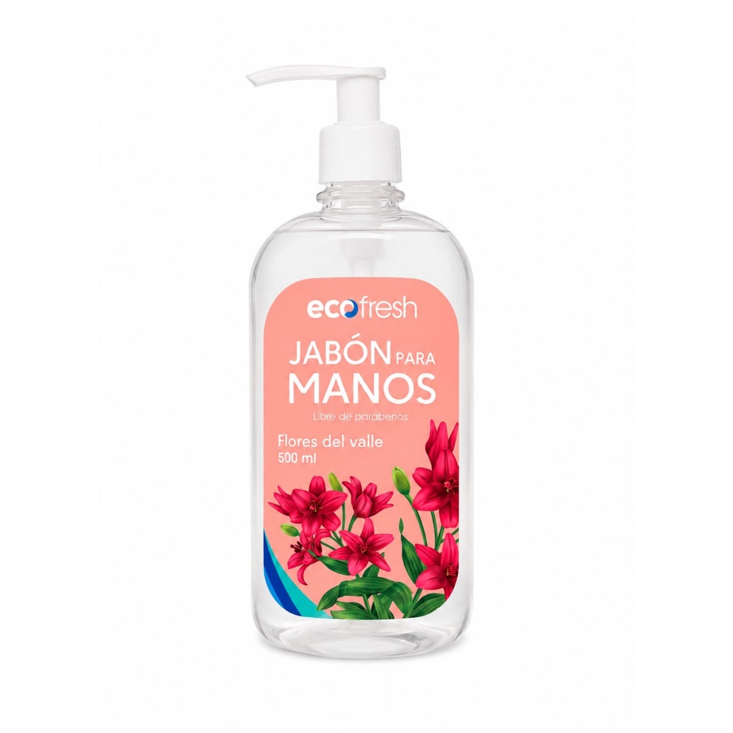 JABON PARA MANOS FLORES DEL VALLE "ESSENTIALS" 500 ML CON BOMBA