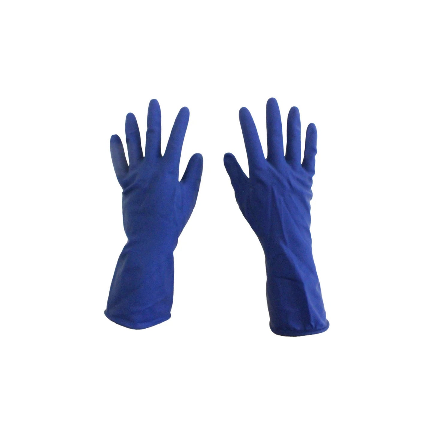 GUANTE SATINADO MEDIANO AZUL E-156