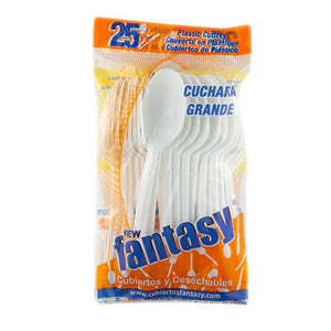 CUCHARA GRANDE  PAQ. C/25 PZAS. FANTASY GRANDE