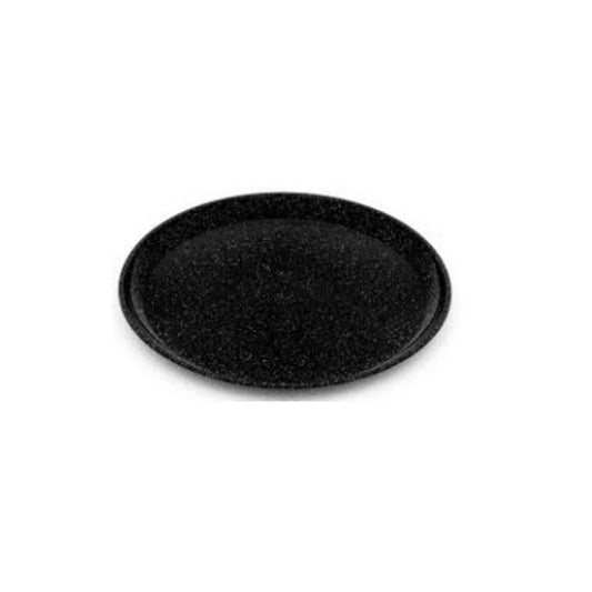 PLATO TAQUERO  PLASTIPELTRE NEGRO E-1705