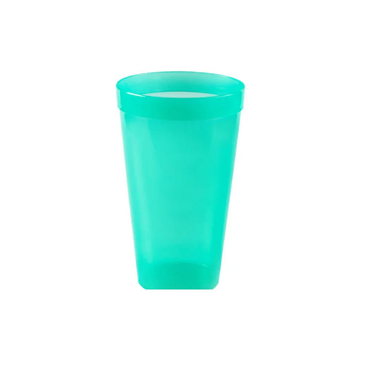 VASO MAXI JUMBO TRANSLUCIDO 1 LTO. COLORES SURTIDOS 1172
