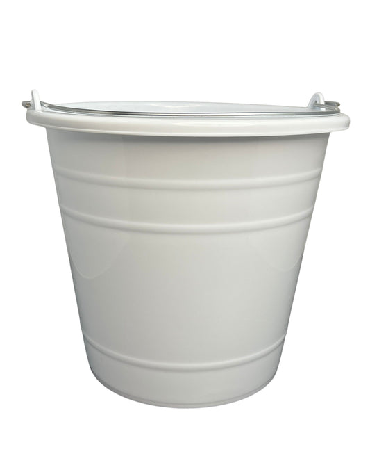 CUBETA PLASTICO 14 LTS. BLANCA