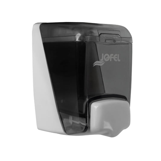 DISPENSADOR MINI DE JABON LIQUIDO RELLENABLE AZUR AC84000	HUMO TRANSPARENTE 135X82X115
