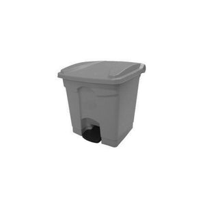 Cesto de Pedal 30l Gris 8611p