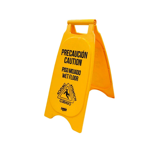 CABALLETE  PLASTICO PISO MOJADO 7700