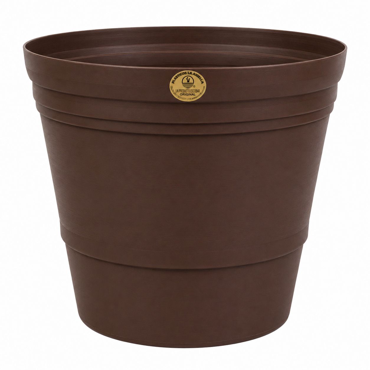 MACETA ARTESANAL JUMBO CHOCOLATE