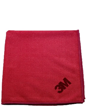 Foto de paño de microfibra 3m color 36x36 rojo — Alco Distribuidora Torreón mayoreo
