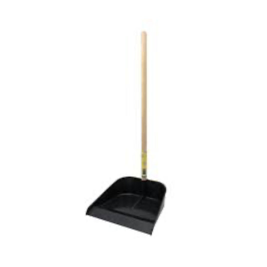 RECOGEDOR CON  BASTON DE MADERA