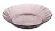 PLATO HONDO LIRIOS 610 ML, UVA