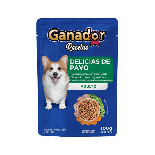 GANADOR POUCH PAVO 100GR