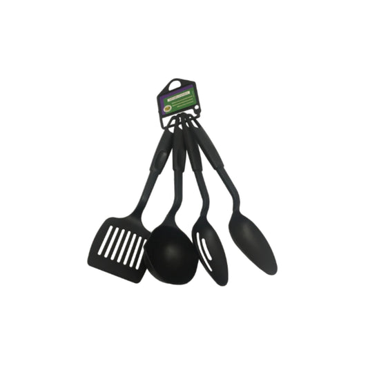UTENSILIOS PARA COCINA NYLON 4 PZAS E-15131