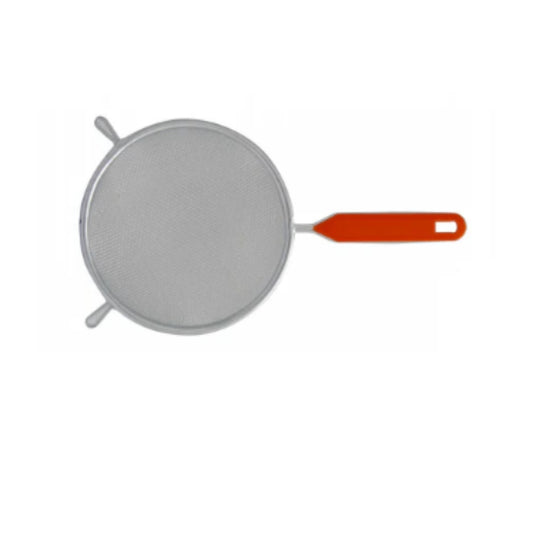 COLADOR CROMADO 18 CM MGO PLASTIC  AMARILLO  022-006-018