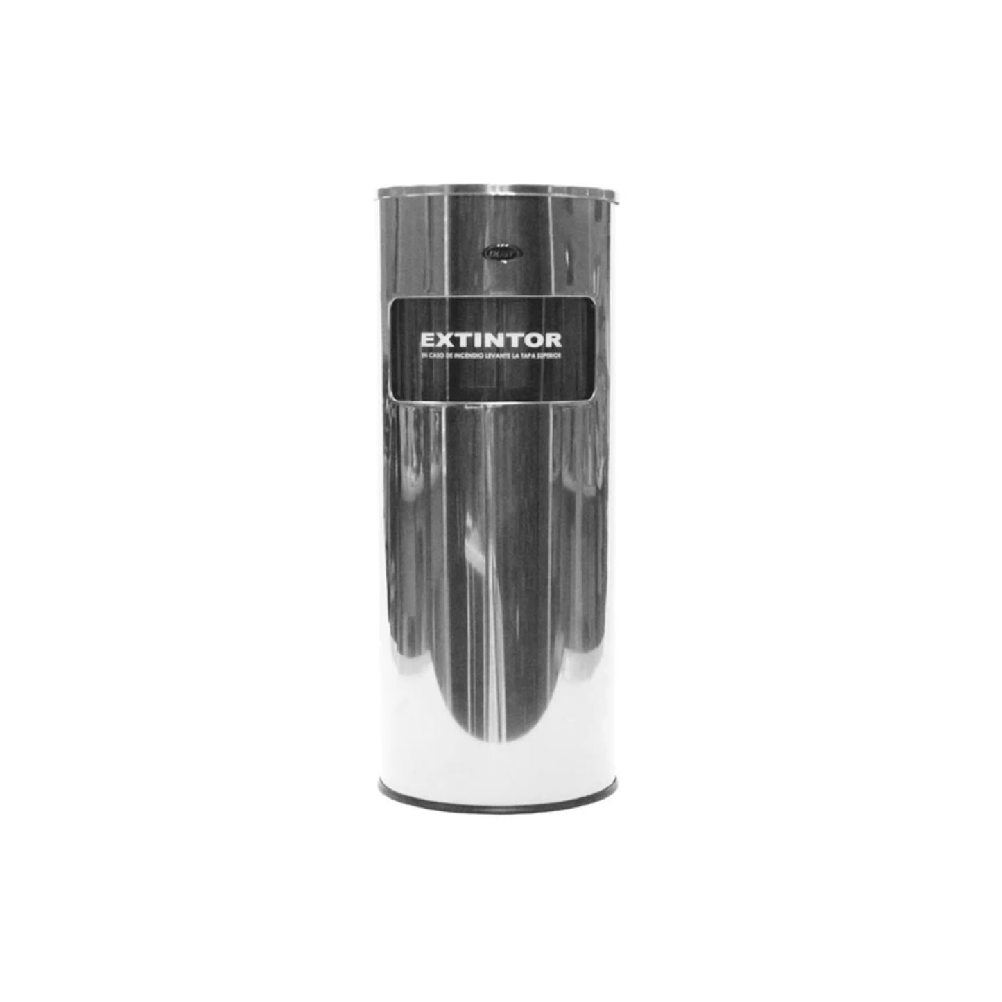 BOTE AC. INOX.  PORTAEXTINTOR 24.5 X 61 CMS DUST9580E