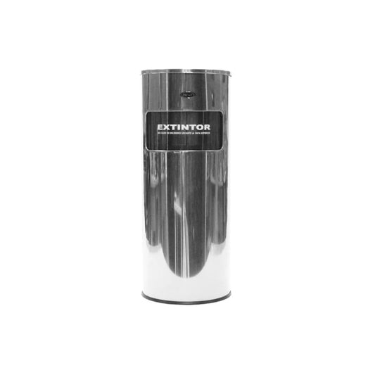 BOTE AC. INOX.  PORTAEXTINTOR 24.5 X 61 CMS DUST9580E