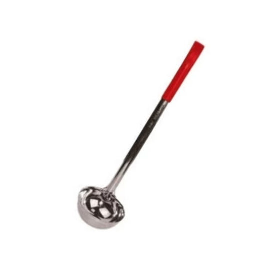 CUCHARON CORTO M/MADERA  MANGO ROJO