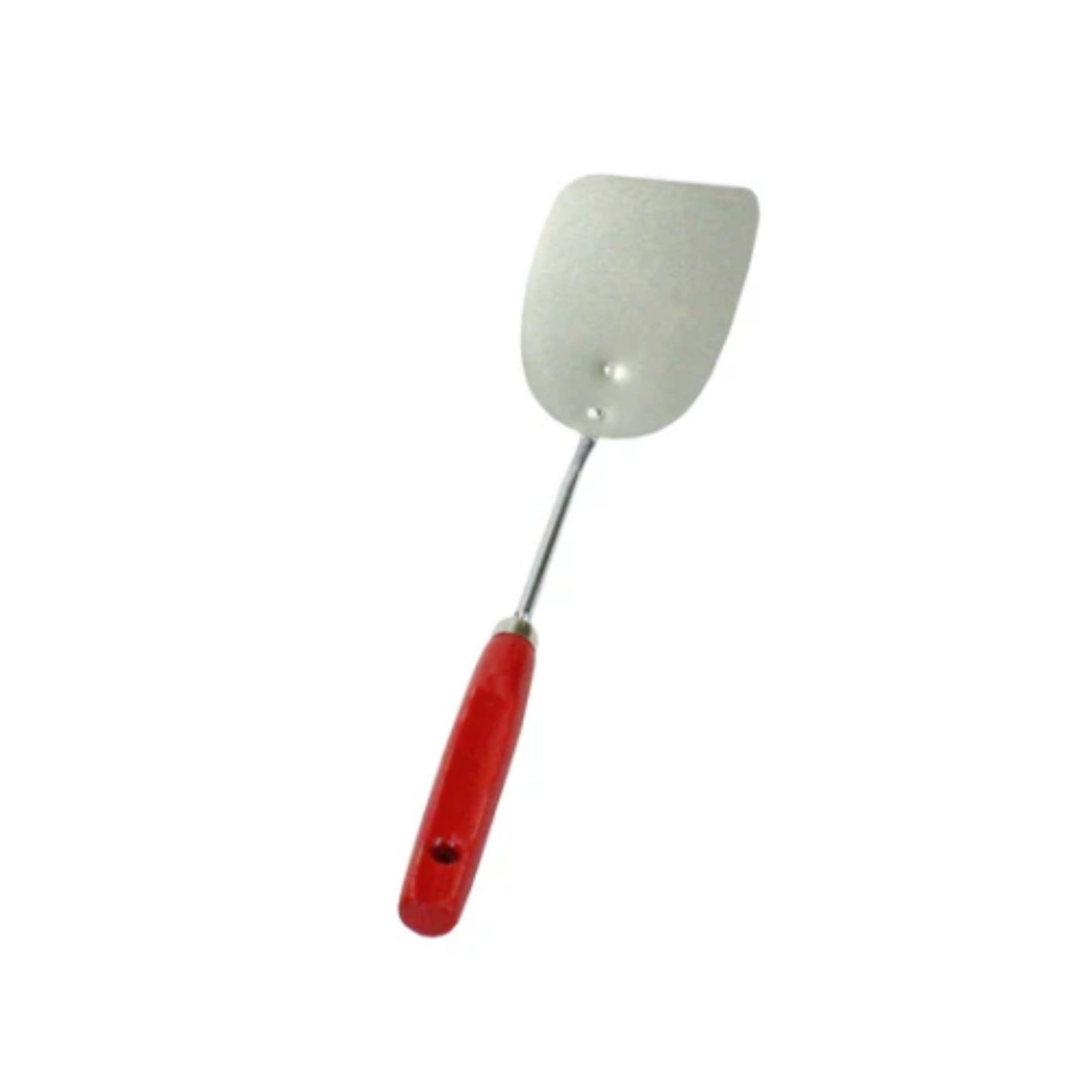 PALA LISA CORTA M/MADERA  MANGO ROJO