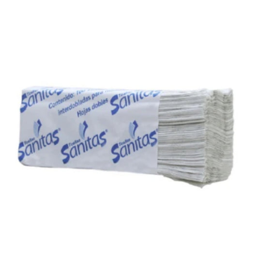 TOALLAS  "SANITAS" (PAQ. C/100) E-92231