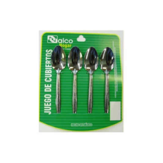 JGO.DE  CUCHARAS SOPERAS DISEÑOS (4 CUCHARAS SOPERAS 498-003)