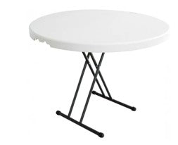 Foto de mesa redonda plegable 80cm — Alco Distribuidora Torreón mayoreo