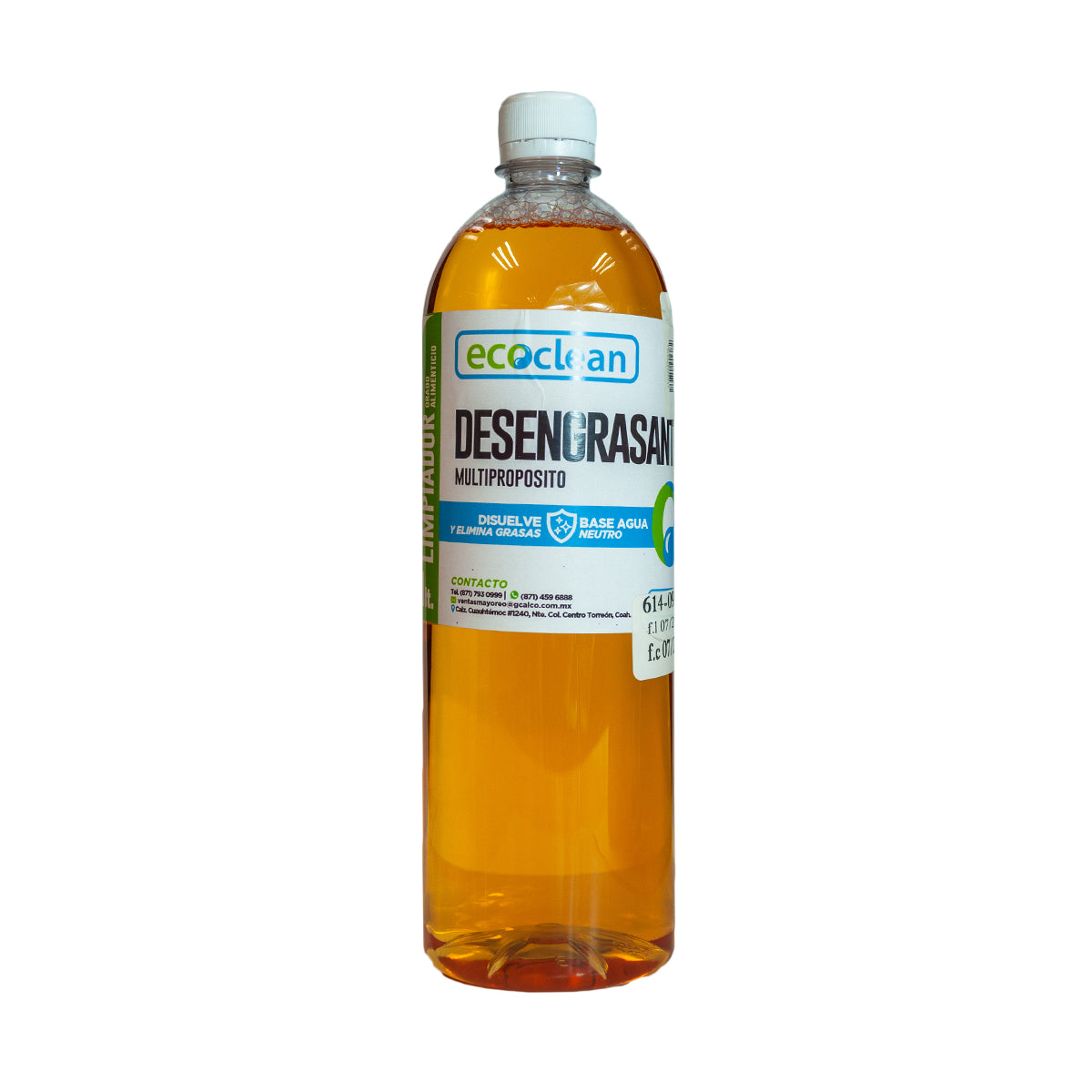 DESENGRASANTE MULTIPROPOSITO "ECOCLEAN" LTO