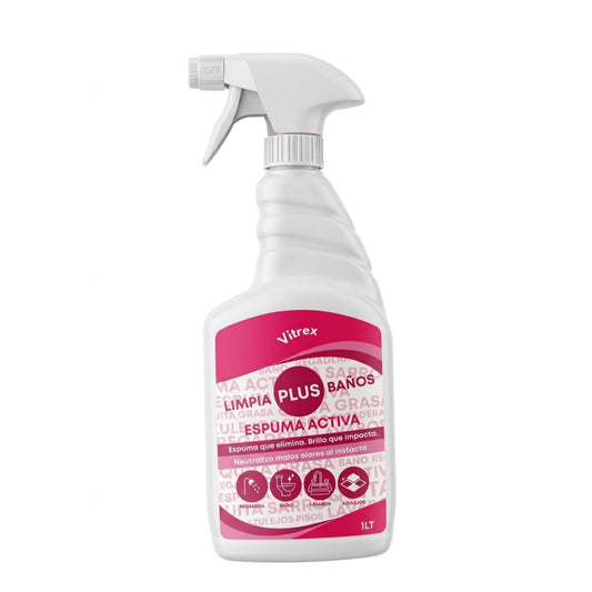 LIMPIA BAÑOS ESPUMA ACTIVA VITREX